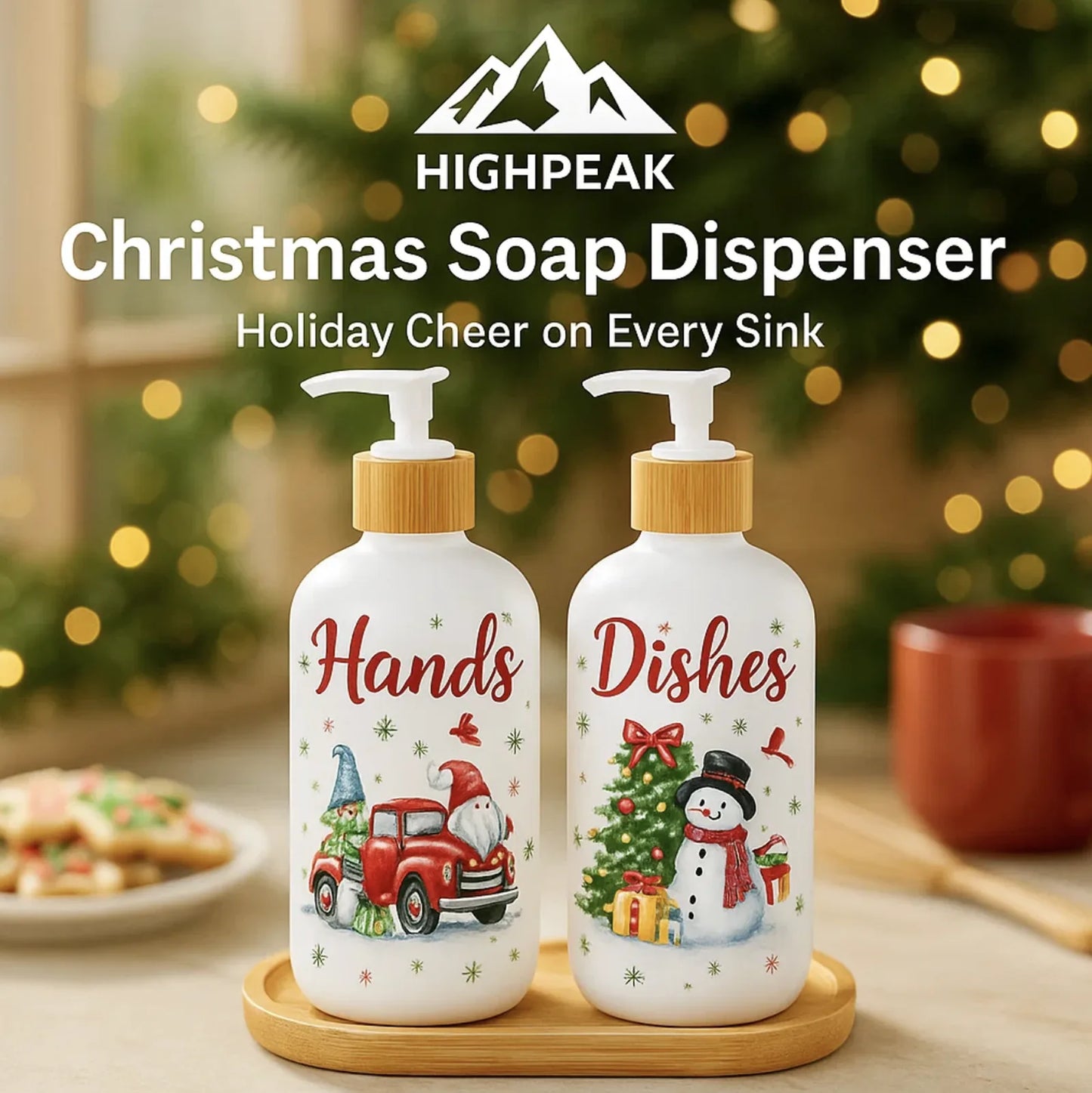 Christmas Soap Dispenser