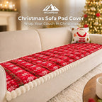 Christmas Sofa Pad Cover