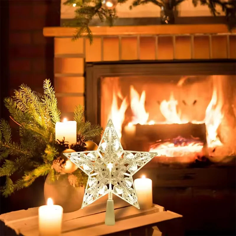 Glowing Star Tree Topper