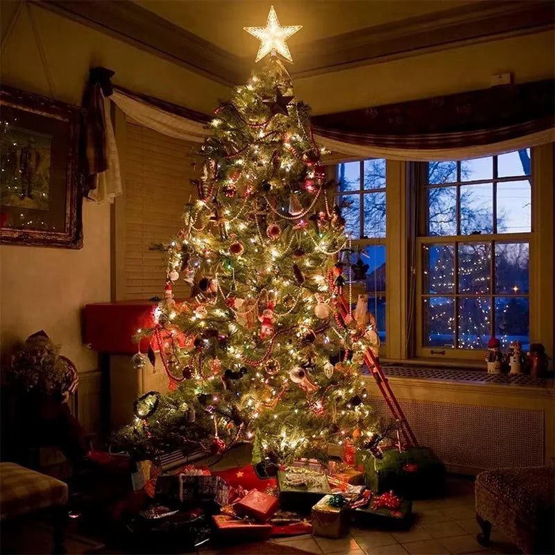 Glowing Star Tree Topper