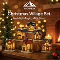 Cozy Christmas Village Set
