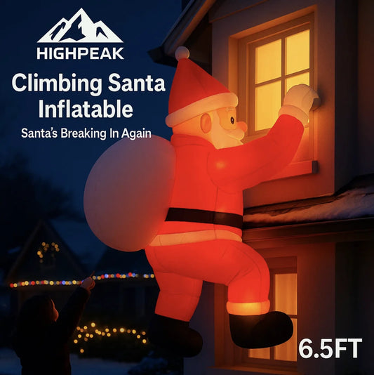 6.5FT Climbing Santa Inflatable