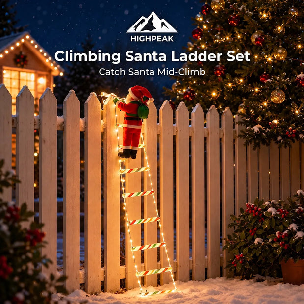 Climbing Santa Ladder Set