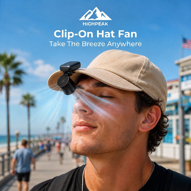 Clip On Hat Fan