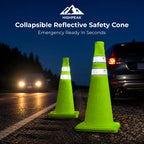 Collapsible Reflective Safety Cone