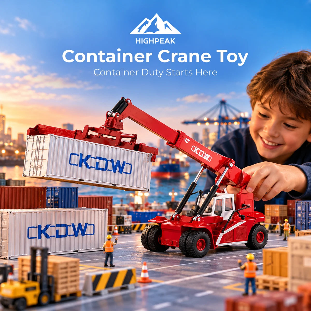 Container Crane Toy