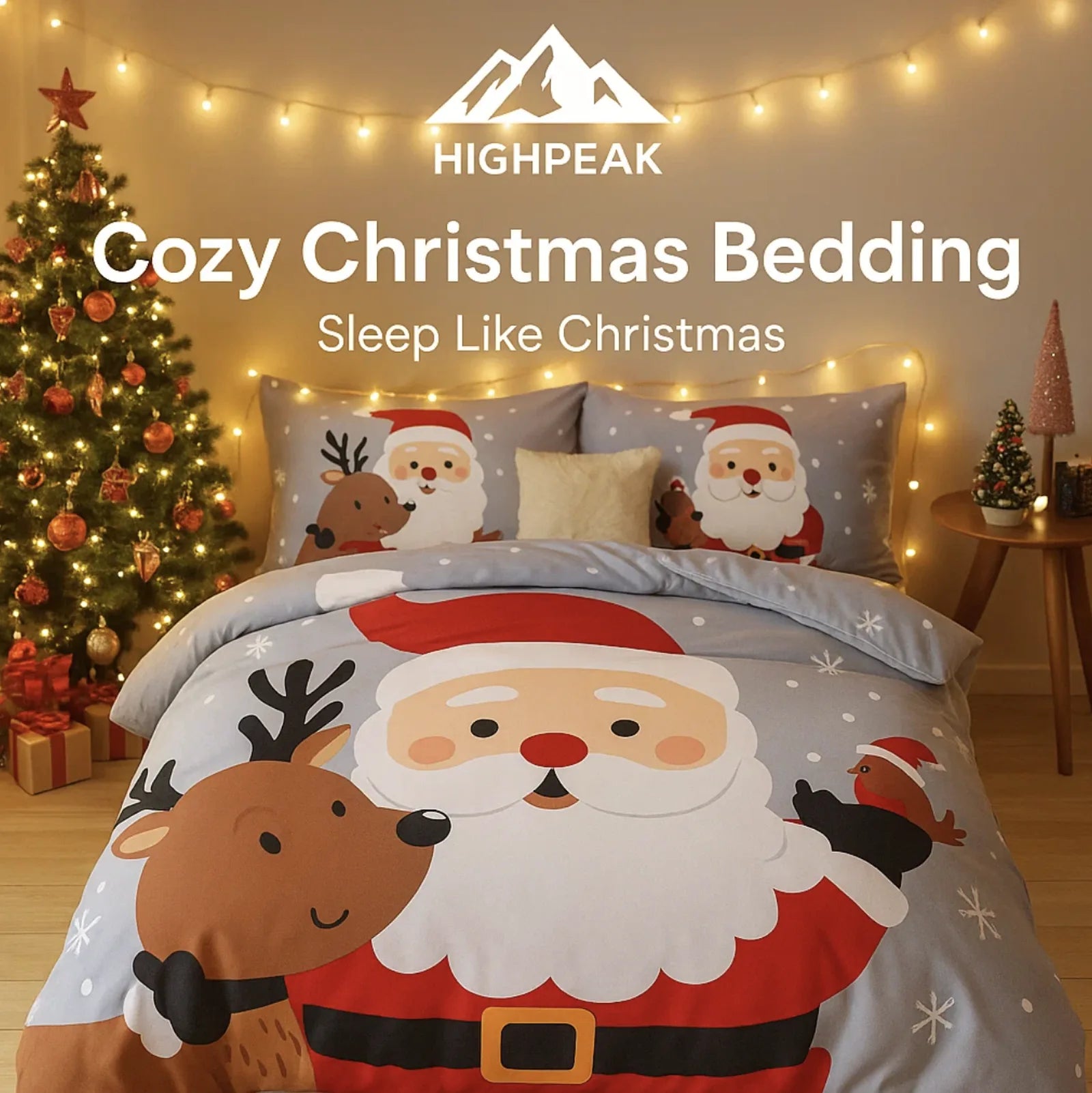 Cozy Christmas Bedding Set