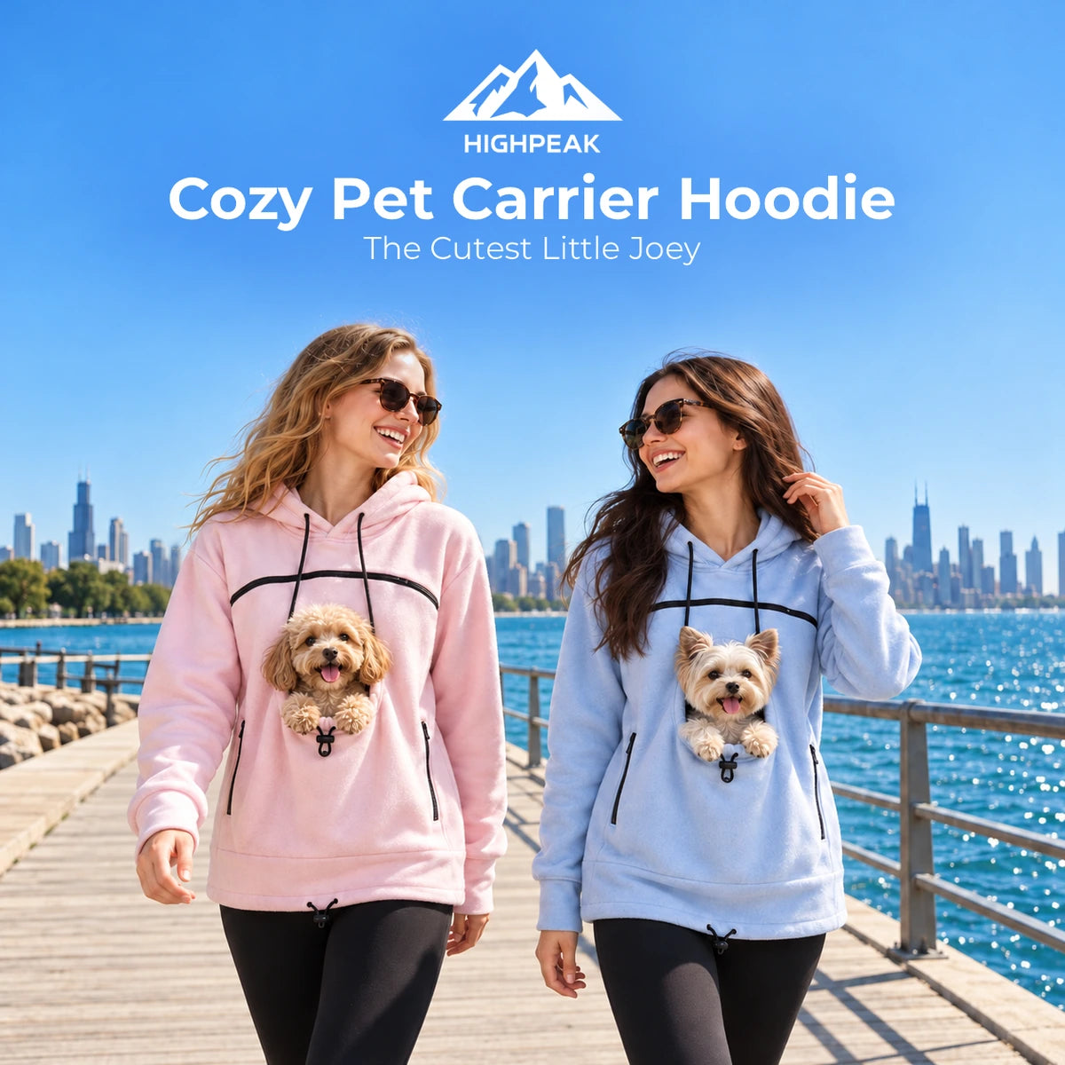 Cozy Pet Carrier Hoodie