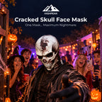 Cracked Skull Face Mask