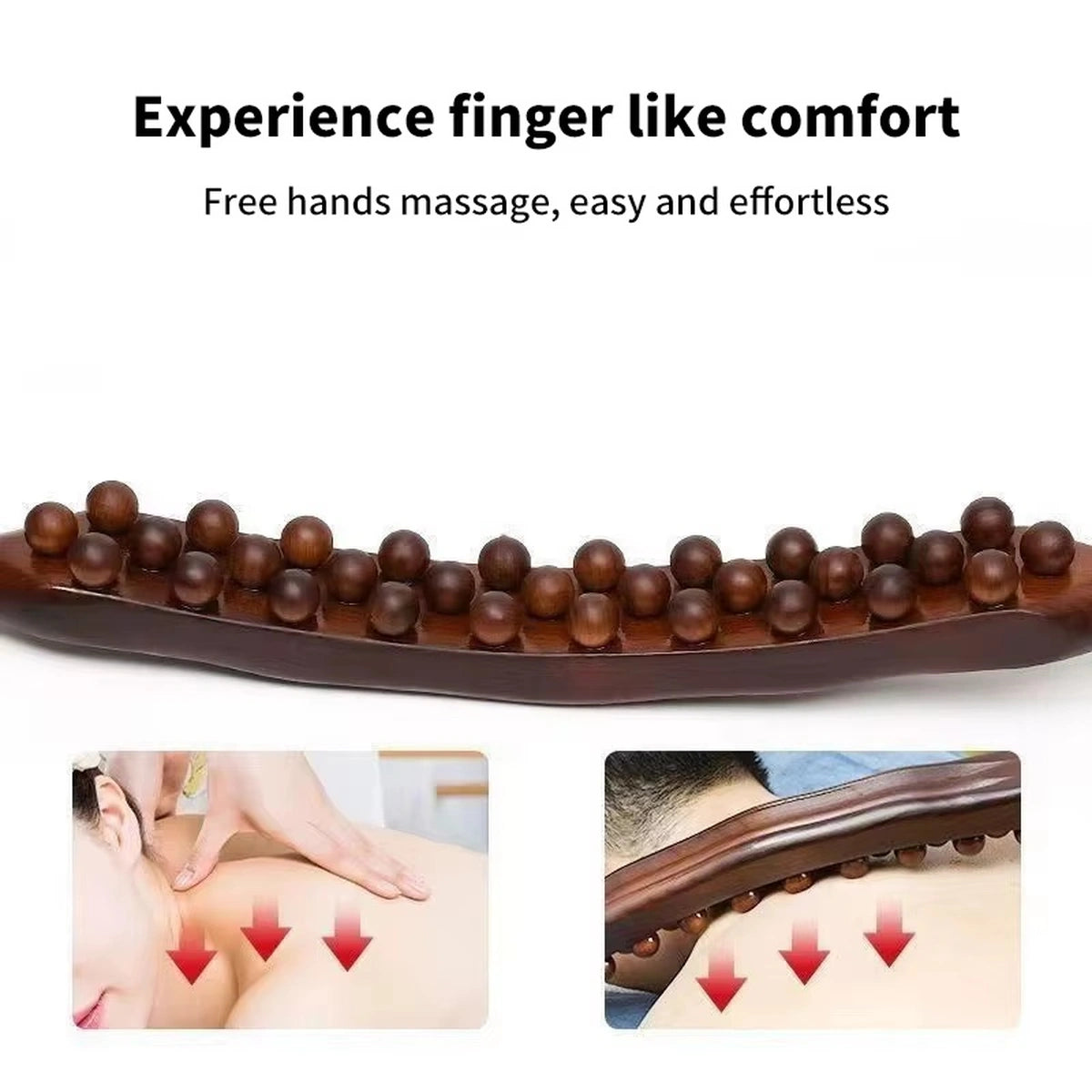 Curved Back Massage Stick