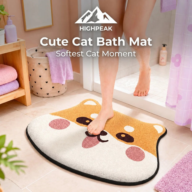Cute Cat Bath Mat