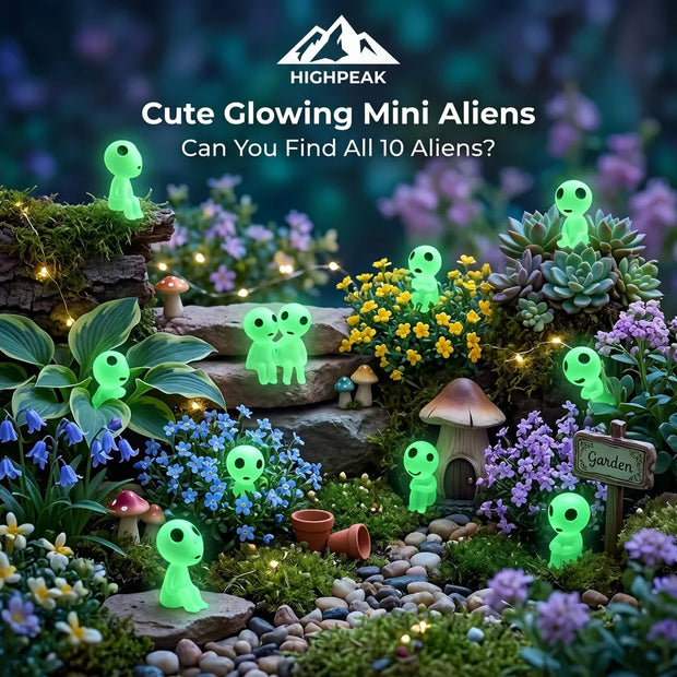 Cute Glowing Mini Aliens