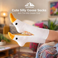 Cute Silly Goose Socks