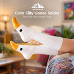 Cute Silly Goose Socks