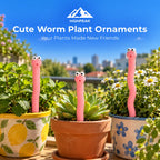 Cute Worm Plant Ornaments