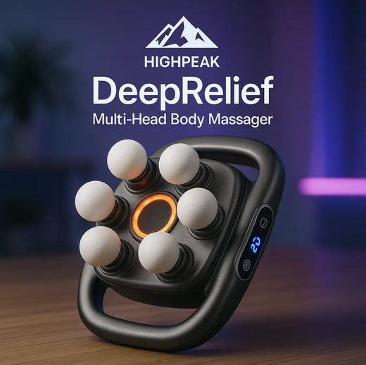 DeepRelief™ - Multi-Head Body Massager
