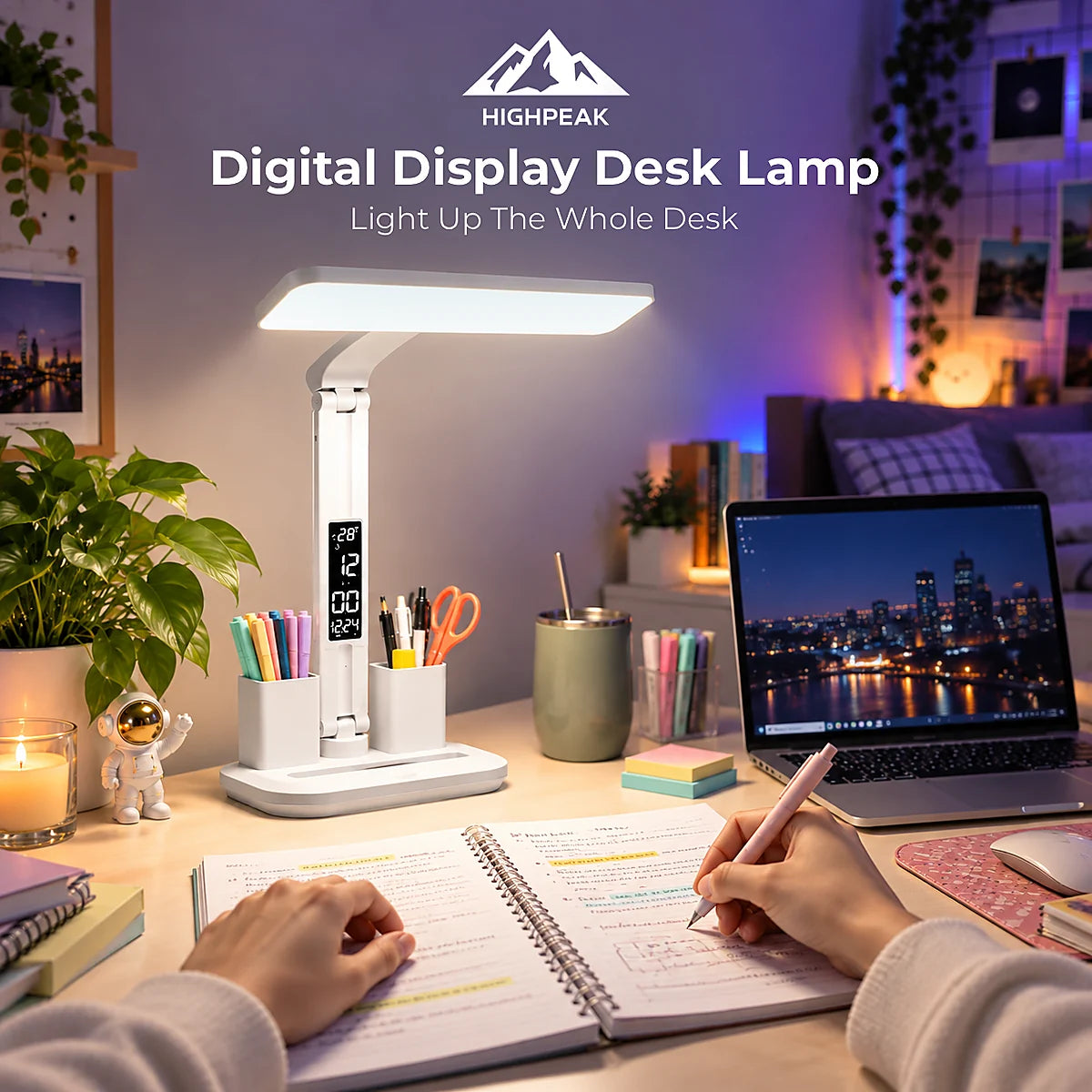 Digital Display Desk Lamp