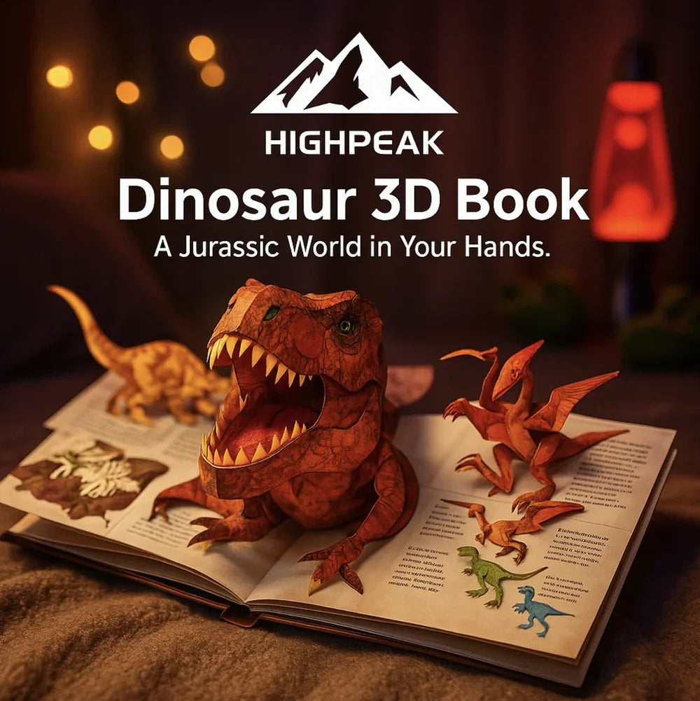 Dinosaur 3D Encyclopedia Book