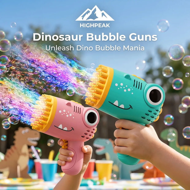 Dinosaur Bubble Guns