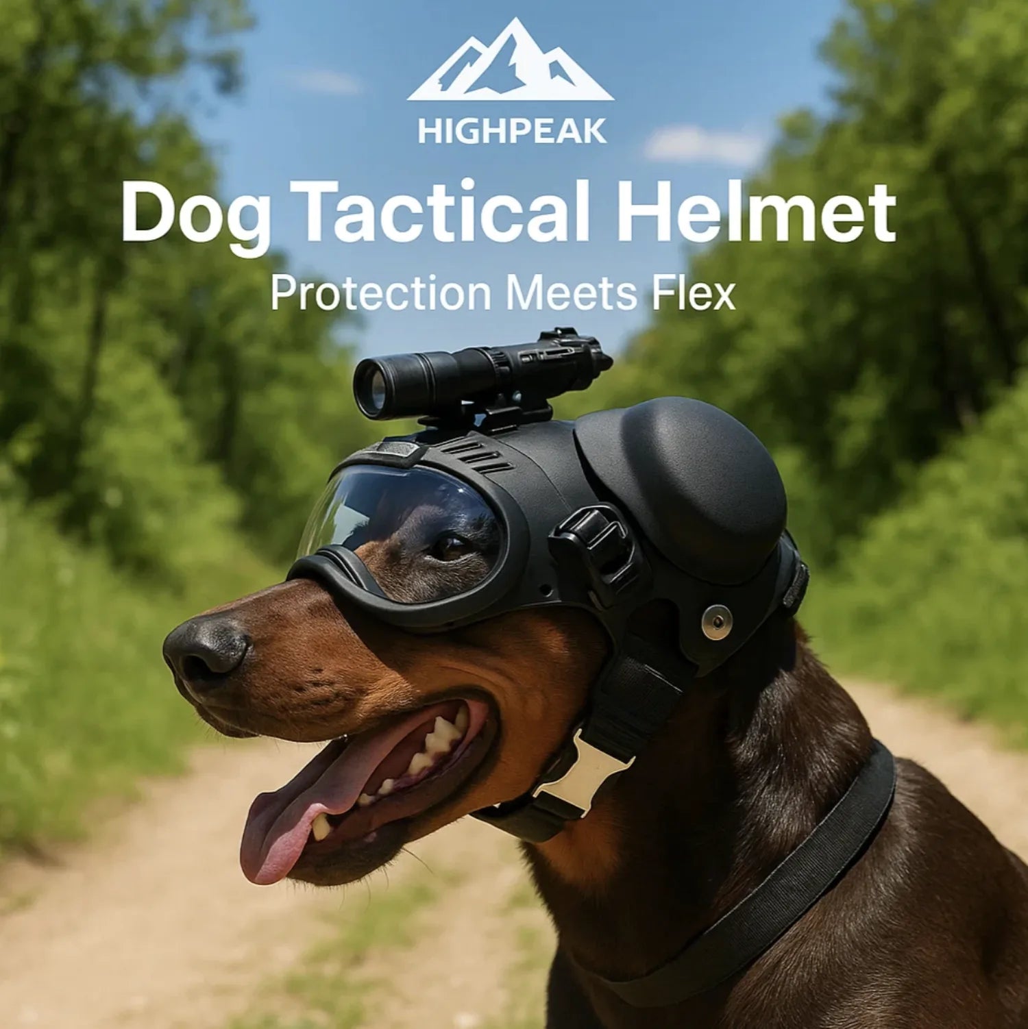 Dog Tactical Helmet