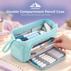 Double Compartment Pencil Case