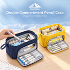 Double Compartment Pencil Case