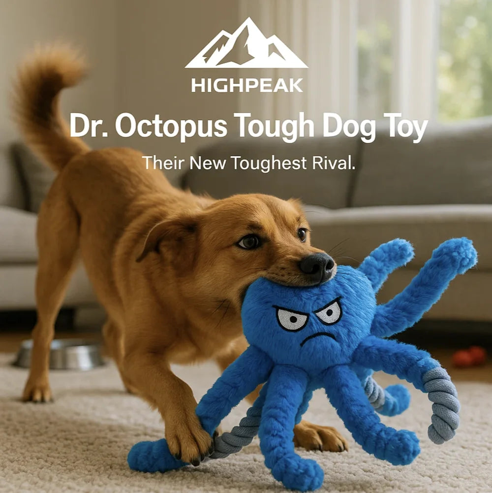 Dr. Octopus Tough Dog Toy