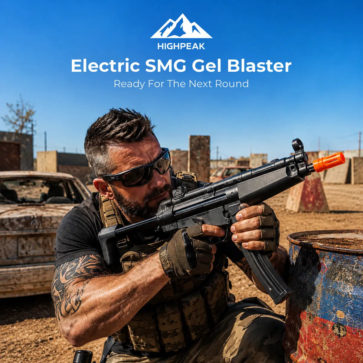 Electric SMG Gel Blaster