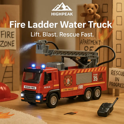 Water Spray Fire Truck