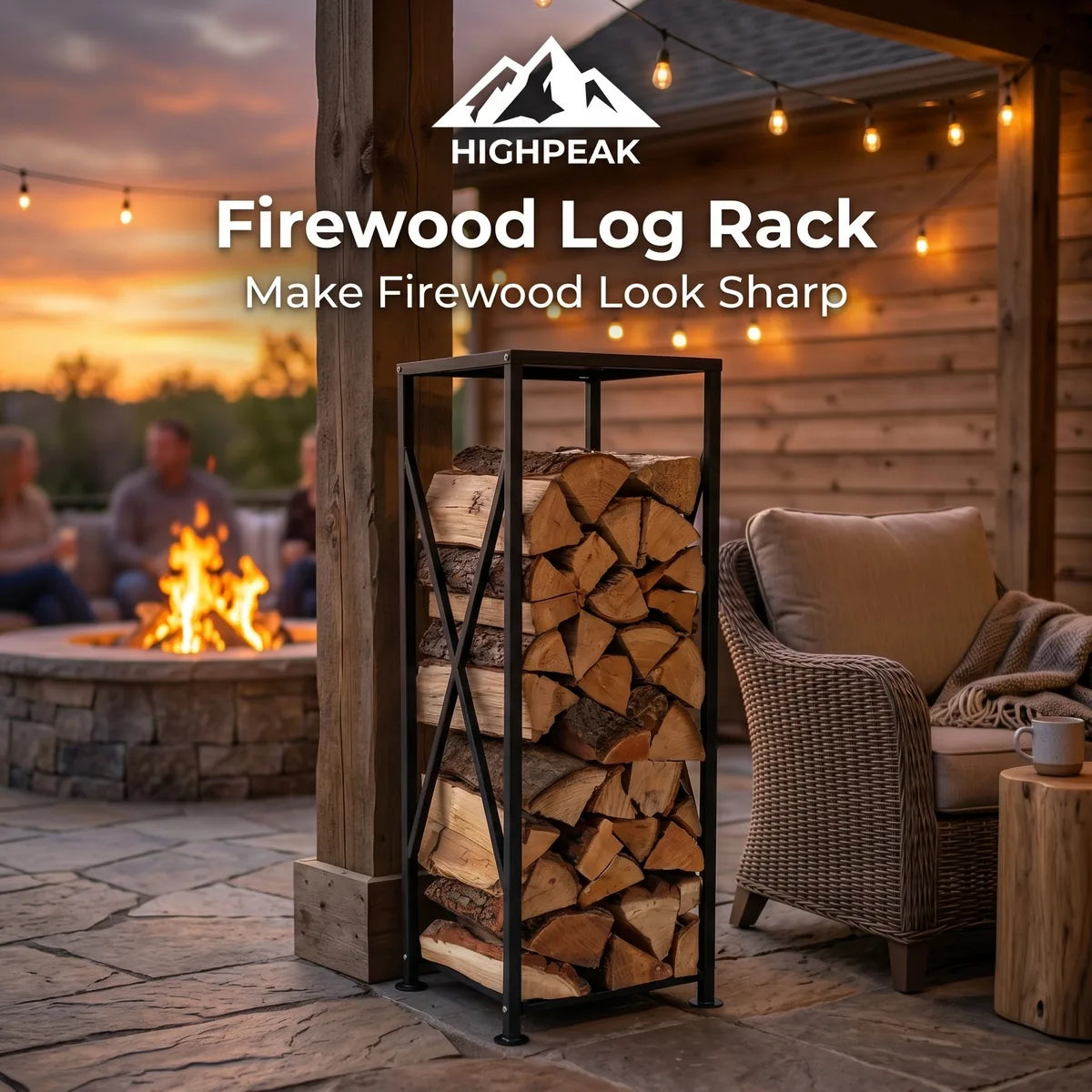 Firewood Log Rack