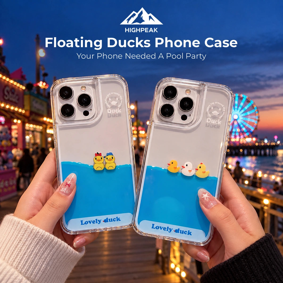 Floating Ducks Phone Case
