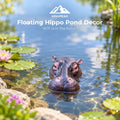 Floating Hippo Pond Decor