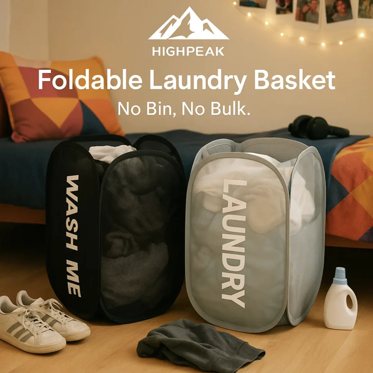 Foldable Laundry Basket