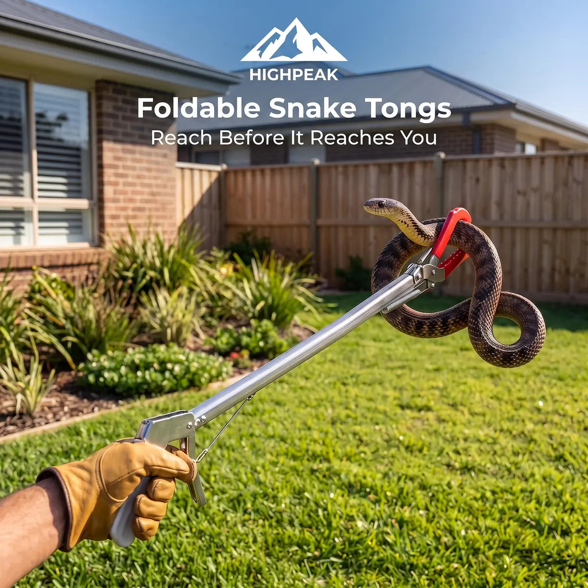 Foldable Snake Tongs