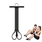 Black Foot Pedal Resistance Trainer with inset photos of a man and woman exercising.