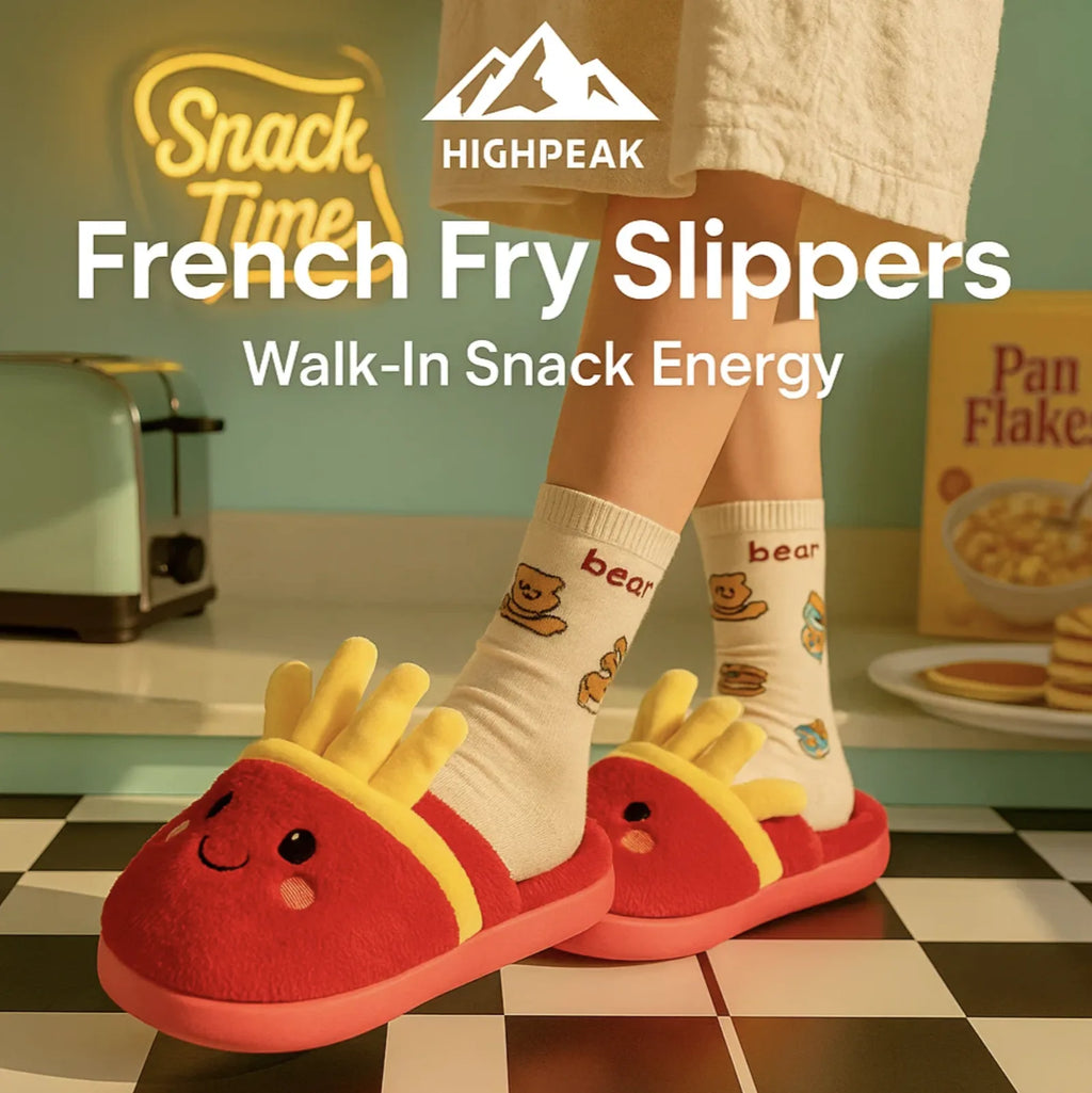 French Fry Slippers