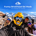 Funny Brickhead Ski Mask
