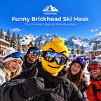 Funny Brickhead Ski Mask