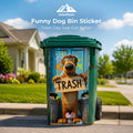 Funny Dog Bin Sticker