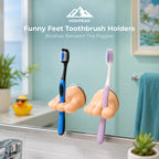 Funny Feet Toothbrush Holders