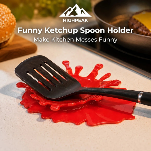 Funny Ketchup Spoon Holder
