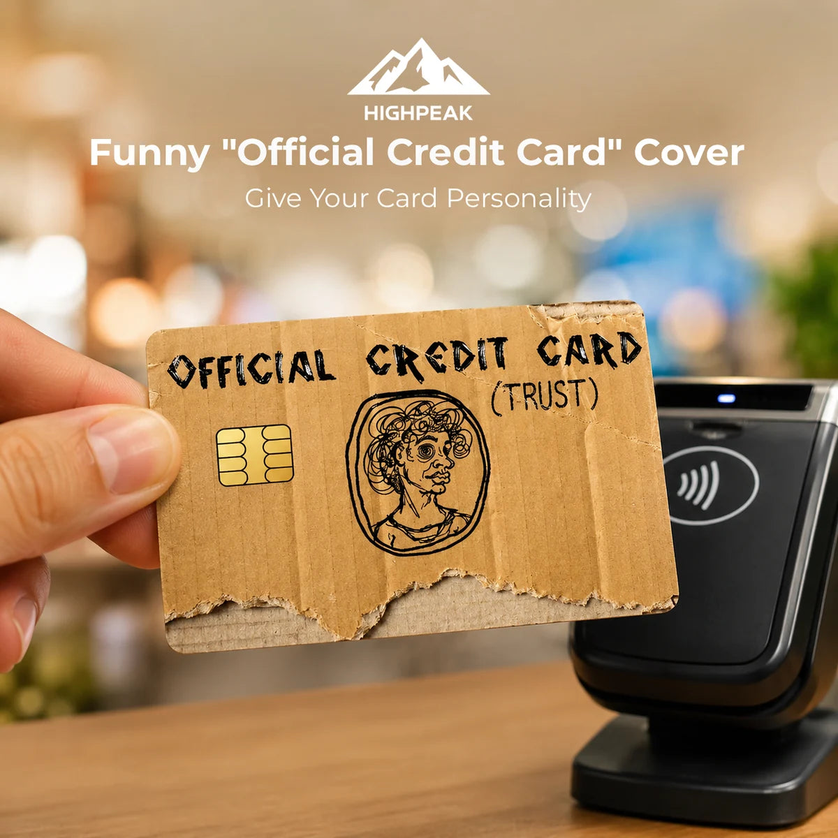 Funny "Official Credit Card" Cover