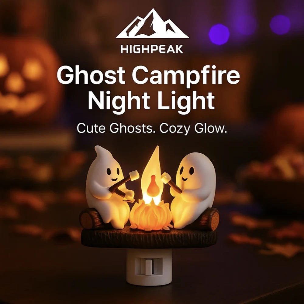 Ghost Campfire Night Light