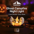 Ghost Campfire Night Light