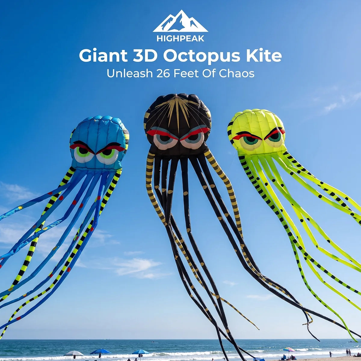 Giant 3D Octopus Kite