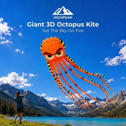 Giant 3D Octopus Kite