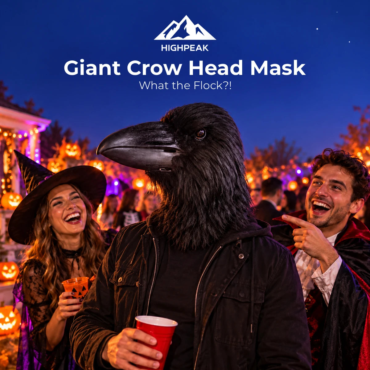 Giant Crow Head Mask