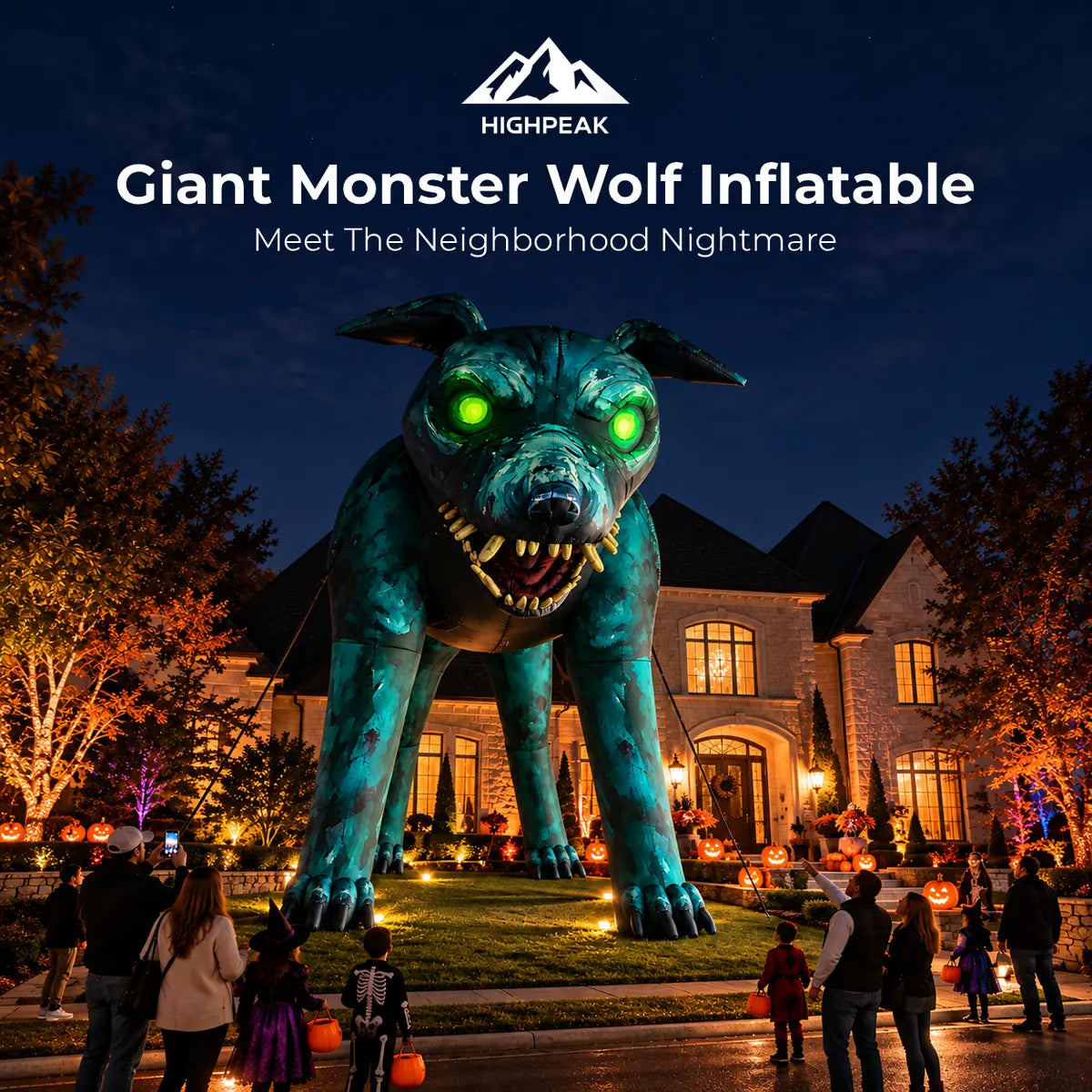 Giant Monster Wolf Inflatable