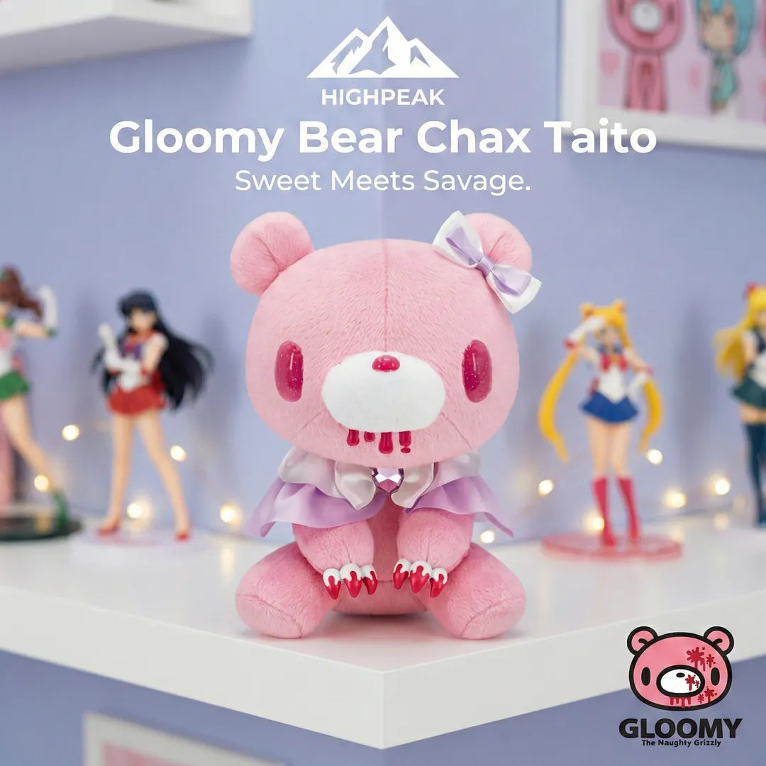 HighPeak Gloomy Bear Chax Taito Magical Pink Plush Japan Import