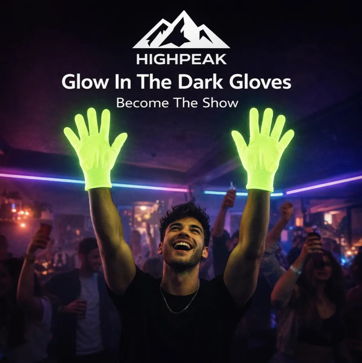 Glow In the Dark Gloves